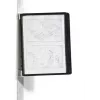 Durable Vario magnet wall 5 - magnetyczny uchwyt ścienny do dokumentów A4 w orientacji pionowej, 5 paneli