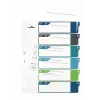 Blank tab index Durable 679427 Polypropylene Multicolour 30.5x24.5 cm