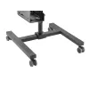 Wózek multimedialny Equip 17 inch–32 inch Mobilna stacja robocza z jednym monitorem
