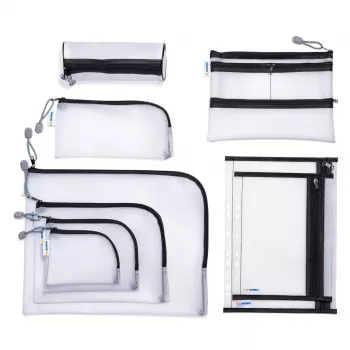 Torba na dokumenty HERMA A4 czarna materiał EVA 230x320mm
