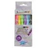 Marker WEDO 252 700699 6 szt. Czarny Niebieski Zielony magenta Fioletowy Żółty