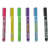 Marker WEDO 252 700699 6 szt. Czarny Niebieski Zielony magenta Fioletowy Żółty