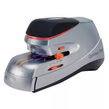Rexel Optima 70 Zszywacz elektryczny EU, 70 arkuszy, Czarny, Srebrny, 2.37 kg, 215 mm, 400 mm, 172 mm