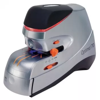Rexel Optima 70 Zszywacz elektryczny EU, 70 arkuszy, Czarny, Srebrny, 2.37 kg, 215 mm, 400 mm, 172 mm