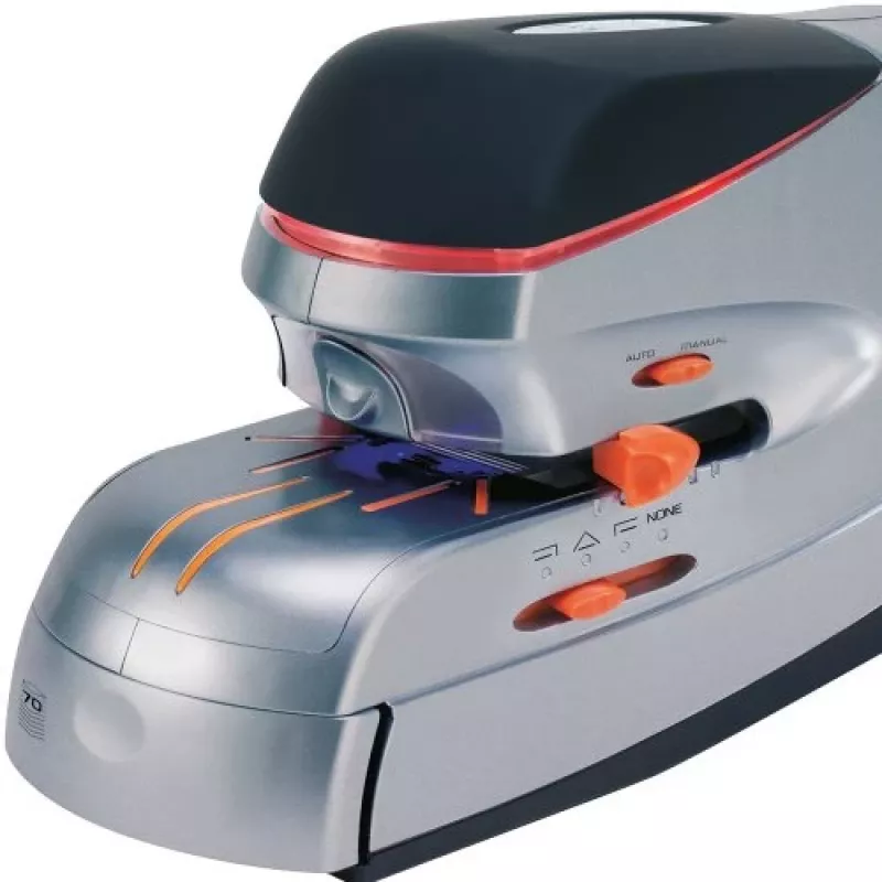 Rexel Optima 70 Zszywacz elektryczny EU, 70 arkuszy, Czarny, Srebrny, 2.37 kg, 215 mm, 400 mm, 172 mm