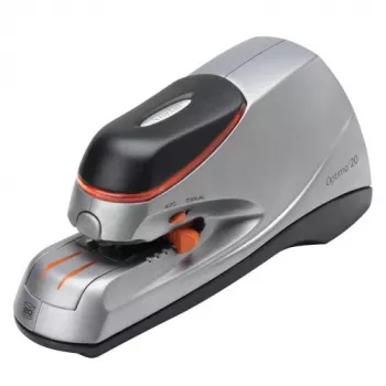 Rexel Optima 20 Zszywacz elektryczny, 20 arkuszy, Czarny, Pomarańczowy, Srebrny, 788 g, 292 mm, 143 mm, 175 mm