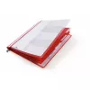 Konwencjonalna teczka na dokumenty Durable 255503 Plastikowa Czerwona przezroczysta 5 szt.