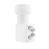 Hama 00205377 Konwerter Low Noise Block (LNB) Biały