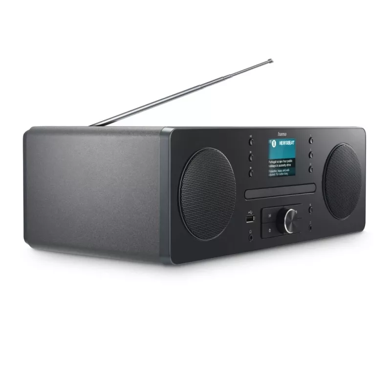 Hama 00054254 radio osobiste cyfrowe czarny, szary