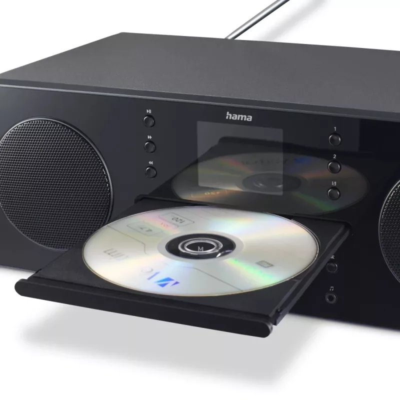Hama 00054254 radio osobiste cyfrowe czarny, szary