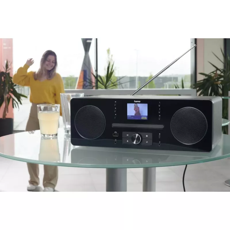 Hama 00054254 radio osobiste cyfrowe czarny, szary
