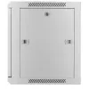 Szafa sieciowa Intellinet 19 cali - montaż ścienny (standardowa), 9U, głębokość 600 mm, szara, zmontowana, maks. 60 kg, nadaje się również do użytku na biurku lub podłodze, głębokość użytkowa 500 mm, drzwi metalowe i szklane, panel tylny, zdejmowane boki, elementy do montażu ściennego (np. śruby/kołki rozporowe) nie są dołączone