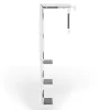 Fellowes 100136876 Uchwyt pod biurko na CPU Biały
