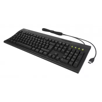 KeySonic KSK-8041U-CR klawiatura Uniwersalny USB Niemiecki Czarny