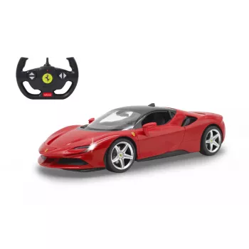 Samochód sportowy Jamara Ferrari SF90 Stradale sterowany radiowo z silnikiem elektrycznym 1:14