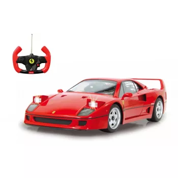 Samochód Jamara Ferrari F40 Silnik elektryczny 1:14 dla dzieci od 6 lat