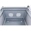 Intellinet 19-calowa Szafa Sieciowa - Do Montażu Na Ścianie (Dwusekcyjna Odchylana), 12U, Głębokość 450 mm, Szara, Płaski Karton, Maks. 30 kg, Odchylana dla dostępu do tyłu szafy po zamontowaniu na ścianie, Głębokość użytkowa 235 mm, Stelaż, Części do montażu na ścianie nie są dołączone