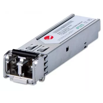 Intellinet transceiver Module Optical, Gigabit Fiber SFP Mini-GBIC, 1000Base-Lx (LC) Single-Mode Port, 20km, Długość fali 1310nm, Ethernet, Światłowodowy, Zgodny z MSA, Odpowiednik Cisco GLC-LH-SM, Trzyletnia gwarancja