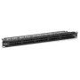 Equip 50-Portowy Panel krosowy RJ45 Cat.3 do ISDN, czarny