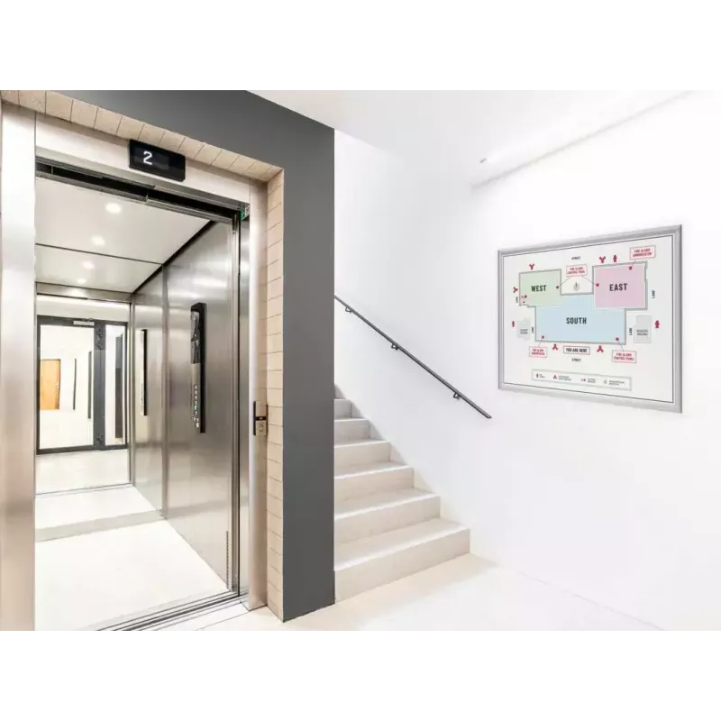 Rama ścienna Durable 500923 660 x 900 mm Prostokątna Srebrna Aluminium