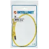 Intellinet sieciowy Patch kabel, Cat6A, 1m, żółty, miedź, S/FTP, LSOH / LSZH, PVC, RJ45, Gold Plated Contacts, Snagless, Booted, Lifetime Warranty