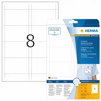 Nieprzylepne etykiety drukarskie HERMA 9012