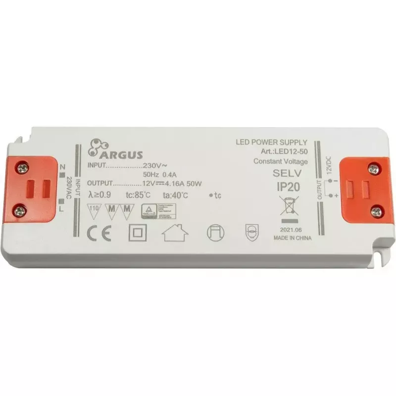 Sterownik LED Inter-Tech LED12-50 50W IP20 100000h
