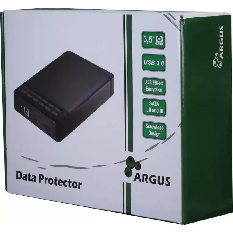 Obudowa HDD Inter-Tech Argus GD-35LK01 Czarny 3,5 cala