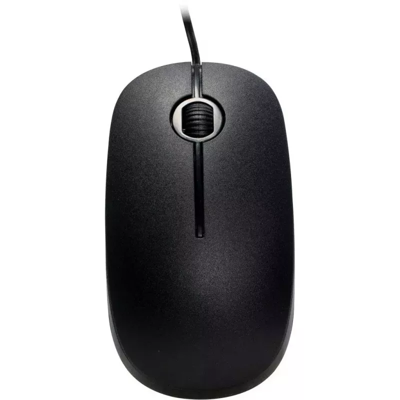 Zestaw klawiatury i myszy Inter-Tech NK-1000EC Biurowy USB QWERTY Czarny