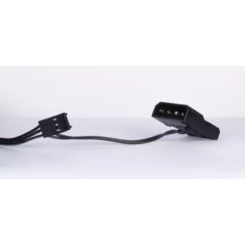 Wentylator Inter-Tech L-12025 do obudowy komputera 120 mm czarno-zielony