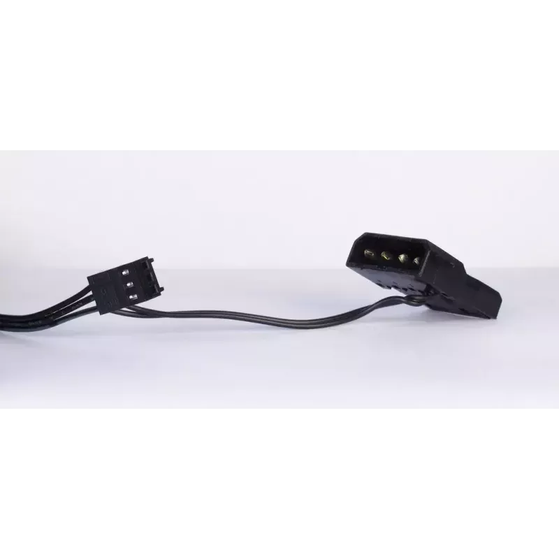 Wentylator Inter-Tech L-12025 do obudowy komputera 120 mm czarno-zielony