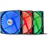 Wentylator Inter-Tech L-12025 do obudowy komputera 120 mm czarno-zielony