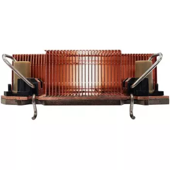 Chłodzenie procesora Inter-Tech N-10 Chłodzenie procesora Miedź Szerokość 113 mm Głębokość 78 mm Wysokość 27 mm