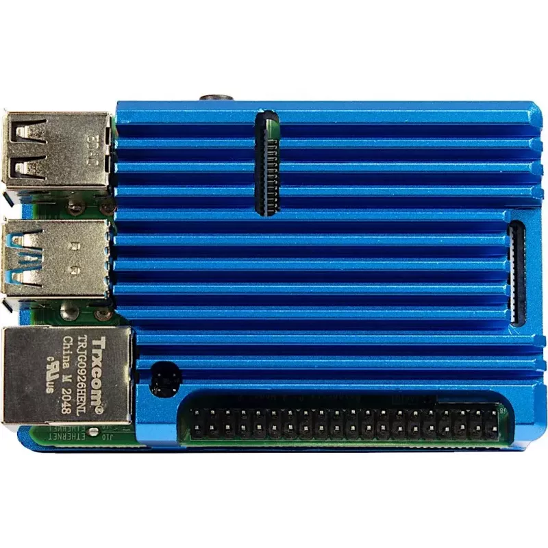Obudowa Inter-Tech 88887360 do Raspberry Pi 86x56x23mm niebieska
