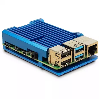 Obudowa Inter-Tech 88887360 do Raspberry Pi 86x56x23mm niebieska
