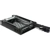 Inter-Tech ST-2523 Czarna obudowa na dyski Metal Plastik 9,7 mm