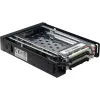 Inter-Tech ST-2523 Czarna obudowa na dyski Metal Plastik 9,7 mm
