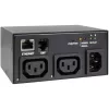 Inter-Tech SD-1021 PDU 2 gniazda AC Czarny Przełączana