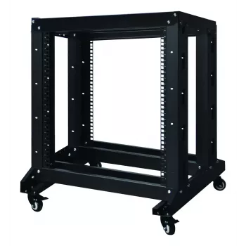 Szafa wolnostojąca Inter-Tech SRB-6612 12U Czarna 400 kg udźwig