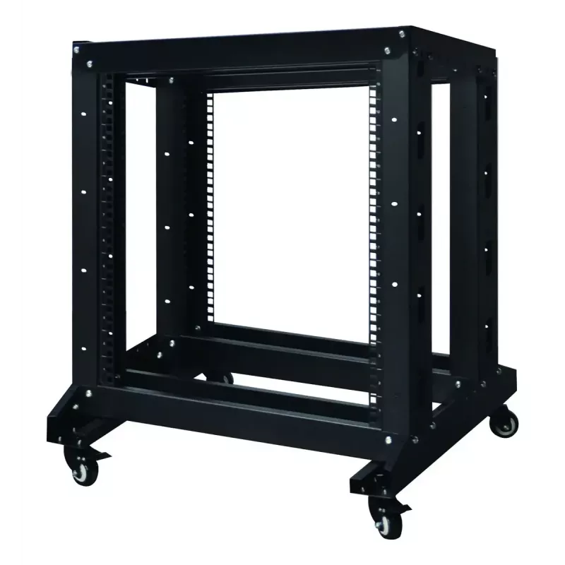 Szafa wolnostojąca Inter-Tech SRB-6612 12U Czarna 400 kg udźwig