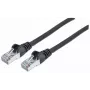 Intellinet Kabel krosowy sieciowy, przewód Cat7/wtyki Cat6A, 20 m, czarny, miedź, S/FTP, LSOH/LSZH, PVC, RJ45, styki pozłacane, bezzaczepowa, osłonięta wtyczka, dożywotnia gwarancja