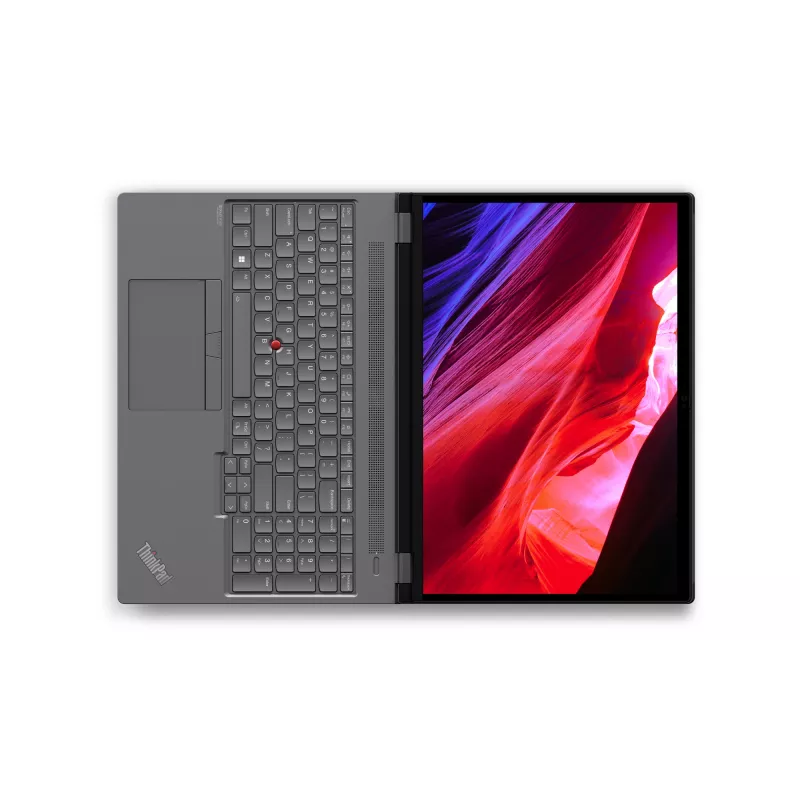 Lenovo ThinkPad P16 Gen 2 Intel® Core™ i7 i7-14700HX Stacja robocza mobilna 40,6 cm (16 cali) WQXGA 32 GB DDR5-SDRAM 1 TB SSD NVIDIA RTX 2000 Ada Wi-Fi 6E (802.11ax) Windows 11 Pro Nordic szary, Czarny