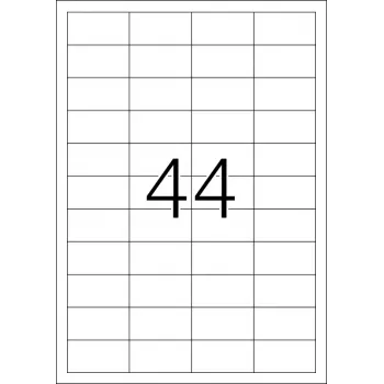 Samoprzylepne etykiety do drukarki HERMA Labels Premium A4 48,3x25,4 mm