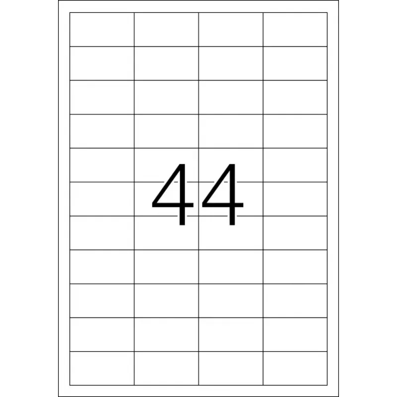 Samoprzylepne etykiety do drukarki HERMA Labels Premium A4 48,3x25,4 mm