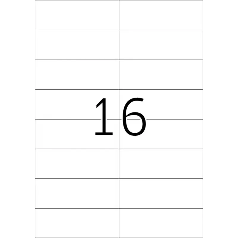 Samoprzylepna etykieta do drukarek HERMA Labels Premium A4 105x37 mm