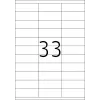 Samoprzylepne etykiety do drukarek HERMA Labels Premium A4 70x25,4 mm