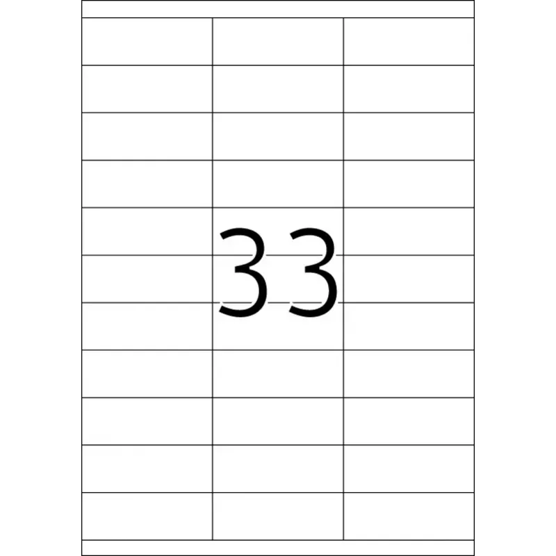 Samoprzylepne etykiety do drukarek HERMA Labels Premium A4 70x25,4 mm