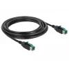 Kabel zasilający DeLOCK 85495 Czarny 4 m PoweredUSB