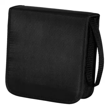 Hama CD Wallet Nylon 40, czarny 50 płyt