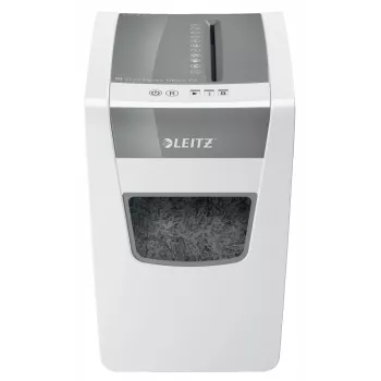 Niszczarka Leitz IQ cienki Home Office P4, cięcie poprzeczne, 22 cm, 4 x 28 mm, 23 l, 225 arkuszy, 58 dB